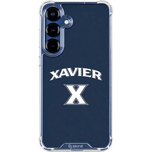 Xavier University Galaxy S25 Clear Case